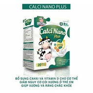 Siro Canxi Nano K2 cho bé bổ sung Vitamin D3 K2 MK7 - DR.COW CALCI NANO PLUS - Canxi nano Mk7 Hộp 20