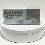 Mini GT Porsche 911 Dakar Ice Grey Metallic
