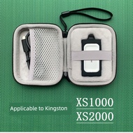 Shockproof Storage Bag Silicone Cover Suitable for KingSton/KingSton XS1000/XS2000 Mobile Hard Drive