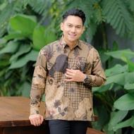 KEMEJA Batik Men Batik Shirts For Adult Men Long Sleeve Batik Hem Men Uniform Shirts Batik Hem Sogan