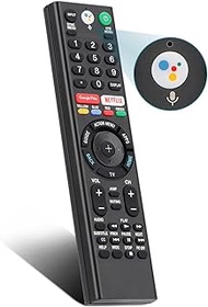 CtrlTV RMF-TX310U Voice Micphone Replacement Remote Control Applicable for Sony Smart Bravia TV and Sony Smart Bravia Android TVs, Sony 4K UHD Crystal HDR TV, Sony OLED Ultra HDTV, XBR KDL Series TV