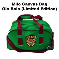 Milo Ola Bola Canvas Bag | Milo Canvas Bag Sukan Ola Bola