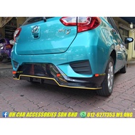 PERODUA MYVI 2018-2020 REAR SKIRT WITH DIFFUSER