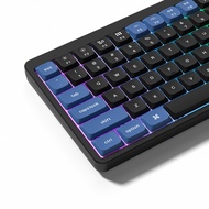 Womier 138 Keys Skyline R3 Low Profile PBT+PC Double-Shot Keycaps Set for ANSI US 61,64,66,71,84,87,