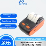 printer thermal Bluetooth mini printer portabel 58mm printer alat print cetak struk dari hp mesin pr