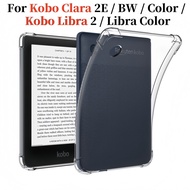 For Kobo Clara 2E BW Colour 6.0-inch N365 N367 N506 E-book Case 4-Corners Shockproof Cover For Kobo 