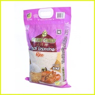 ♞,♘,♙Golden Grains Thai Jasmine Rice 5kg