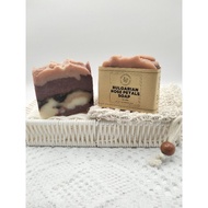 Sabun-Handmade Soap Bulgarian rose petals & Shea Butter/Cold-prosessed soap/Natural Plant-Based Soap