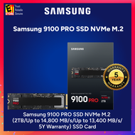 Samsung 9100 PRO SSD NVMe M.2 (1TB/2TB/4TB/Up to 14800 MB/s/Up to 13400 MB/s/5Y Warranty) SSD Card