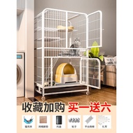 Sangkar Kucing Rumah Villa Dalaman Ruang Bebas Besar Rumah Besar dengan Tandas Dua Lapisan Kucing Ru