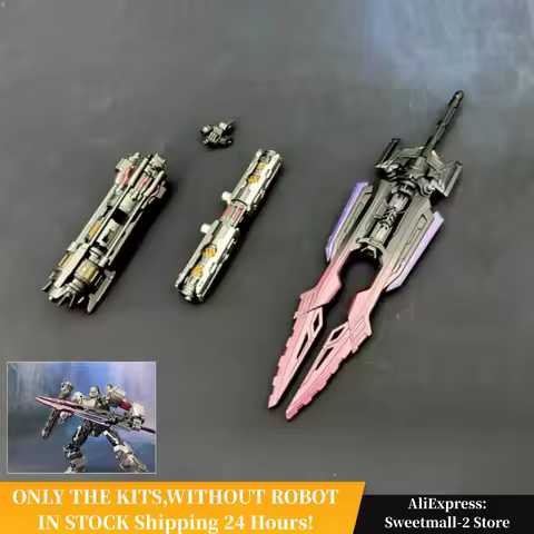 ABS Model Injection Arm Cannon Sword Upgrade Kit For SS109 Megatank Accessories