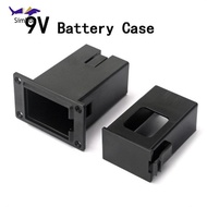 Simhoa 9V Battery Box Holder, Case Cover Case 9V Battery For Guitar 56.5x50x31mm