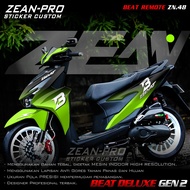 Decal Sticker HONDA BEAT CBS STREET Smart Key Remote Full body - Custom Motorcycle Modification Vari