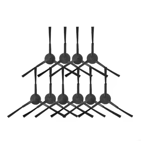 J1HF 10Pcs Professional Side Brush Accessory for G11 Robot Vacuum Cleaner Cleaning Brush Vacuum Clea