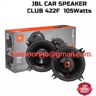 HARMAN Club 422F 4 Inch 2 Way Coaxial Car Speaker 105Watts Spk Spiker Kereta