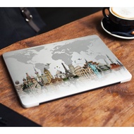 Laptop Protective Sticker Around the world | Laptop Skin laptop Protective Decoration For Macbook Acer ASUS Dell hp Huawei 11-17inc laptop