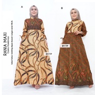 Rania Maxi Gamis Kombinasi / Batik Solo Modern