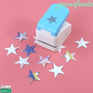 JENNIFERDZ Stamp Border Punch, Cutting Craft Stamp Shape Embossing|Stationery Labor Saving Hole Punc