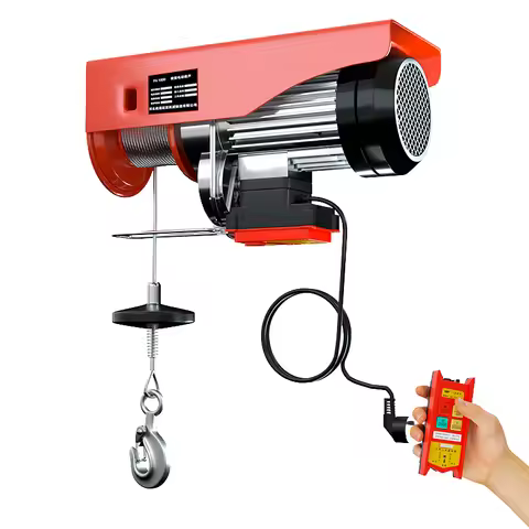 Light Weight Small PA200 200 KG Remote Control Lifting Height 12m Mini Electric Winch Hoist