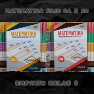 M Cholik Mathematics Book for Middle School Class 8 VIII 2 Volume 2a 2b Original Revised 2013 Curric