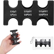 Japanese Coin Organizer with Coins Display Case and PVC Pack, Black Plastic Japanese Coin Holder wit