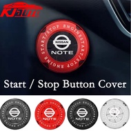 Nissan Note Alloy Car Ignition Switch Ring Engine Start Stop Button Cover For Note G1 E11 G2 E12 G3 E13 E-power Nismo GTR Interior Accessories