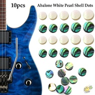 WXDX.TH 10pcs Abalone Inlay Dots Parts for Ukulele Acoustic High Quality Pearl Shell Dots