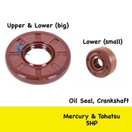 Crankshaft Oil Seal 5HP Mercury Tohatsu Outboard - 26-16051 / 301-00122-0 / 26-8M0101649 / 26-16703 