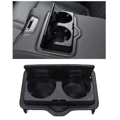 Car Rear Central Console Drink Cup Holder For Audi A3 A5 Q3 Q5 Q7 Q2 Q8 2017 2018 2019 2020 2021 202