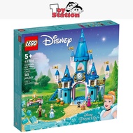 LEGO Disney Princess 43206 Cinderella and Prince Charming's Castle