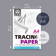 Transparent Copying Paper A4 Size Printing Transfer Paper A3 Size Duplicating Paper A2/1 Size for Bu