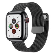 [HOT JUXXKWIHGWH 514] สายรัดห่วงแม่เหล็กสำหรับ Apple Watch Band 45มม. 41มม. 44มม. 40มม. 38มม. 42มม. สร้อยข้อมือสแตนเลส Apple Watch Series 7 6 SE 5 4 3