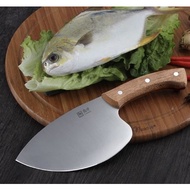 Taiwanese Round Belly Fish Knife Fish Filleting Boning Knife Tuna Knife 4cr13 Steel Pisau Perut Ikan