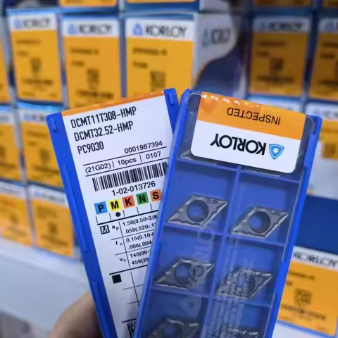 KORLOY DCMT070202, DCMT070204,DCMT11T302, DCMT11T304 ,DCMT11T308 PC9030 PC5300 NC3020 NC3120 NC3225 
