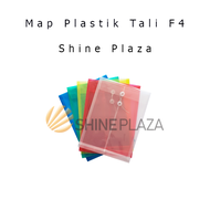 Map Plastik Tali F4 School Office Bag File - Tas Dokumen Kertas Alat Tulis Kantor Sekolah Folio