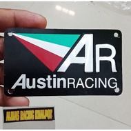Austin racing brand embossed emblem