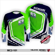 Jersey Motor Cross Trail Moto gp Lengan panjang dewasa Baju Motor Custom Pria Dewasa