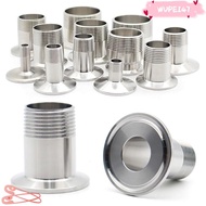 WUPEI47AD 1Pcs Tri Clamp, SUS304 Sanitary DN15-DN40 Pipe Fitting Connector, Homebrew 1/4" 3/8" 1/2" 