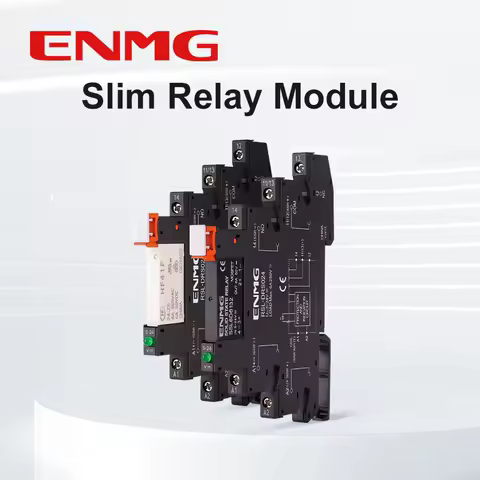ENMG Ultra Slim Intermediate Relay 5v 12v 24v Hongfa HF41F-24-ZS DC AC Slim Chip Terminal Solid Stat