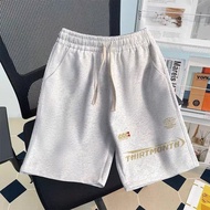 Men's Shorts Ice Silk Loose Leisure Sports Fashion Drawstring Shorts