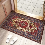 Retro Persian Carpet Bohemian Ethnic Style Entrance Door Carpet Household Absorbent Cutting Floor Ca