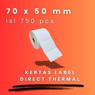DT 70 X 50 - 1" @750 - 1 Line CORE 1 INCH 70X50MM 70 X 50 MM 7X5 CM 7 X 5 CM BARCODE LABEL THERMAL S