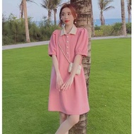 Straight Cotton Dress A2568