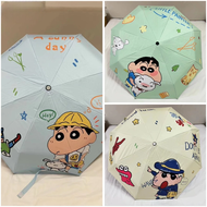 Dù Gấp Gọn Tự Động Họa Tiết Shin Chan Siêu Dễ Thương | Ô Che Mưa Nắng Mini Cho Học Sinh Văn Phòng