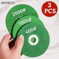 IESPOIR1T1 3pcs Fine Grinding Wheel, Hard Grinding Fine Poli Sharpening Grinding Wheel, Practical We