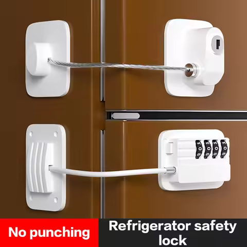 1pc Children Protection Sliding Closet Window Safety Fridge Lock New Digital Password Limit Position