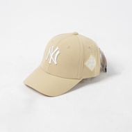 MLB NY YANKEES OUTLINE WHITE CREAM CAP 100% Original - OS ADJUST