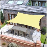 Garden Anti-Ultraviolet Sunshade Sail Square Polyester Oxford Cloth 6 Awning Rice 3 Rainproof Sunsha