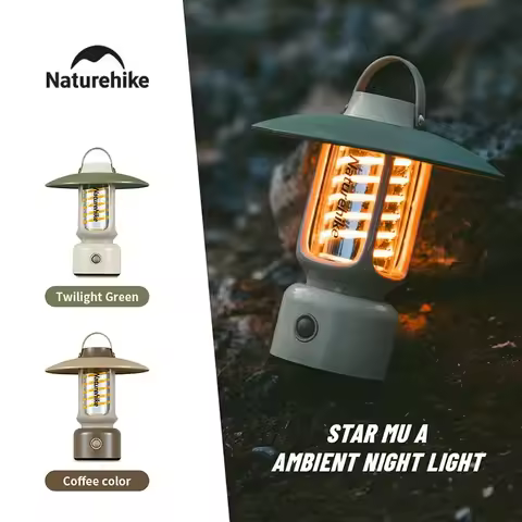 Naturehike Retro Lantern Atmosphere Light Camp Light Outdoor Camping Light Camping Horse Light Charg