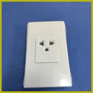 ┗ ◞ ∫ Panasonic universal outlet with ground